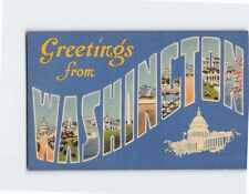 Postcard Greetings from Washington DC USA picture