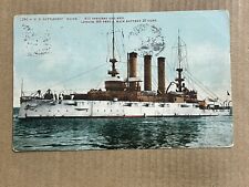 Postcard Battleship USS Maine Navy Ship Vintage Military PC picture