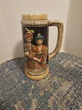 Vintage German Beer Stein Mug With Castle KMP Stamped picture