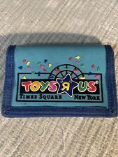VINTAGE Blue TOYS R US Wallet NEW YORK TIMES SQUARE picture
