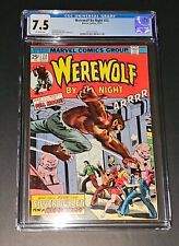 Werewolf by Night 23 CGC 7.5  Bronze Age Horror Monster Comic Book picture