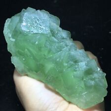 366g Transparent Green Cube Fluorite Crystal Mineral Specimen/China picture