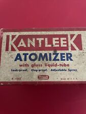 Vintage Rexall Kantleek Glass Atomizer Medical Perfume picture