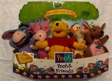VINTAGE Mattel Winnie the Pooh and Friends Holding Hands w/ Package 1997 picture