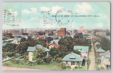 Postcard Bird's Eye View of Oklahoma City, Okla. picture