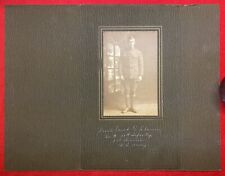 1914-1918 *WW I* ~PRIVATE ERNEST F. CLARENCE~ (CO. H, 18TH 1ST DIVISION) PHOTO picture