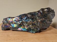 Huge Large 5LB PEACOCK COAL Rainbow Anthracite, Tresckow PA picture