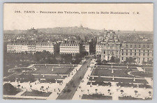 Vtg Post Card Paris, France Panoramic Views of City C430 picture