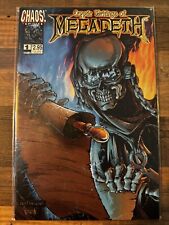 CHAOS COMICS CRYPTIC WRITINGS OF MEGADETH #1 UNREAD AUGUST 1997 (NM) picture