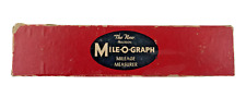 Vintage The New Precision Mile-O-Graph Mileage Measurer, Original Box picture