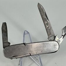 Vintage Altenbach Pocket Folding Knife Solingen Germany Rostfrei - ETCHED DESIGN picture