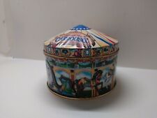 Vintage 1996 Hershey's Hometown Series embossed candy tin cainster. Made in USA picture