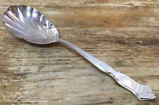 Chadwick International IS Outline Silverplate 42262 Solid Shell Casserole Spoon picture