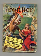 Frontier Stories Pulp Dec 1948 Vol. 17 #5 GD picture