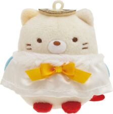 MF65901 Sumikko Gurashi San-X Merry Christmas Tenori Plush Cream Neko Cat Angel picture