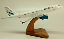 A-320 Solomons Strategic Air Airbus A320 Airplane Mahogany Wood Model Large New picture