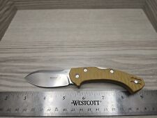 Boker Plus Jens Anso Zero Italy Mustard FRN N690 Discontinued By Manufacturer  picture