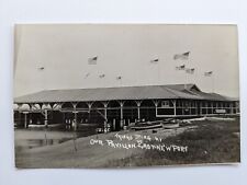 Vintage Real Photo Postcard RPPC Pavilion East Newport Maine P3 picture