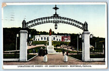 Montreal Quebec Canada Postcard St. Joseph's Shrine 1933 Posted Vintage picture