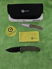 Civivi Mini Praxis Liner Lock Pocket Knife OD Green G10 D2 Steel C18026C-1  picture