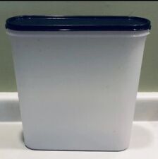 Tupperware Super Oval Black Seal / Lid Modular Mates Container #5 20 cups EUC picture