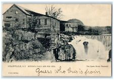 1905 Button's Fall And Old Mill Exterior Granville New York NY Posted Postcard picture