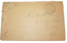 Original WWI US Army 9th MG, 2nd Division AEF France Letter Envelope Cover AC39 picture