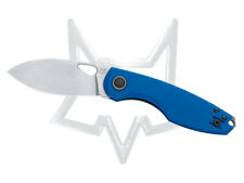 Fox Knives Chilin Liner Lock Blue Aluminum N690Co Pocket Knife FX-530 ALBL picture