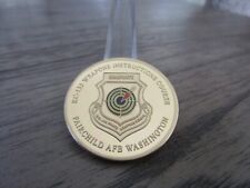 USAF Air Force Weapons School Fairchild AFB Washington Challenge Coin #539U picture
