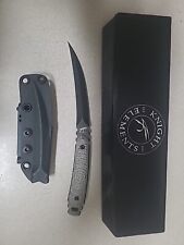 Fox Knife, Knight Elements,  RARE Discontinued JASON KNIGHT VOO-DOO knife. N690 picture
