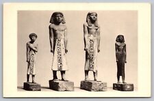 Postcard: Statuettes, Egypt, Walters Art Gal, Meriden Gravure, Divided, Unposted picture