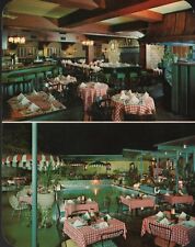 Vintage JULIE'S Restaurant Post Card Los Angeles California 1962 picture