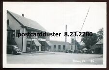 PUTNEY Vermont 1950s Street View Store Coca-Cola. Real Photo Postcard picture