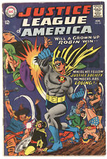 Justice League Of America 55 DC 1967 VG Wonder Woman Batman Robin picture