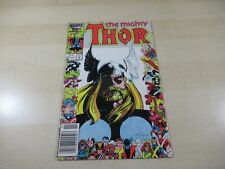 THOR #373 MARVEL COPPER AGE NEWWSTAND EDITION HIGHER GRADE SWEET COVER ART  picture
