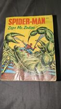 SPIDER-MAN Zaps Mr. Zodiac 5779-2 WHITMAN A Big Little Book - 1976 Paperback picture