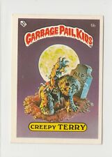Garbage Pail Kids GPK UK mini Creepy Terry checklist VTG 1985 British Series 1 picture