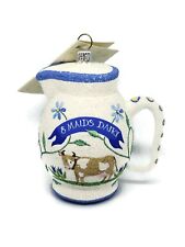Patricia Breen Eight Maids Dairy 12 Days of Christmas Holiday Tree Ornament picture
