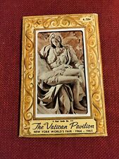 Vintage 1964 The Vatican Pavilion World's Fair Post cards Booklet, New York picture