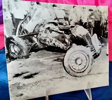 1946 Deceased Race Driver George Robson's Wrecked Car at Lakewood Park Speedway picture