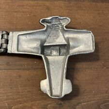 Antique Pewter Ice Cream Mold Eppelsheimer E & Co 1132 Airplane picture