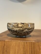 Nerikomi/Neriage Tea Bowl Chawan RARE Japanese VTG Handmade Ceramic 5in picture