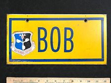 U.S. Air Force Air Weather Service License Plate BOB picture