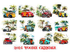 2024 Vintage Woodie Calendar picture