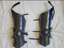 Medieval Leg Armor Guard Steel Knight Costume Set Gothic Full LARP Greaves SCA picture
