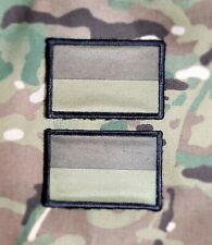 Subdued Ukraine Ukrainian Flag Military Tactical Hook Patch 2 Pack picture