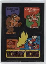 1982 Topps Donkey Kong Hop to It / Jump Man Jump / Too Hot to Handle 0f9x picture