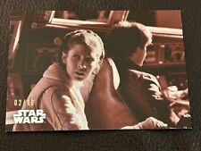 2019 Topps Star Wars Empire Strikes Back Black & White Red Hue /10 Card 79 NM picture
