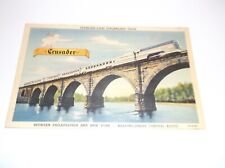 1930's READING COMPANY STREAMLINED CRUSADER UNUSED COMPANY POST CARD picture