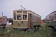 Original  Trolley Slide Vintage Trolly #5327  Malvern in Junk Yard 05/1972 picture